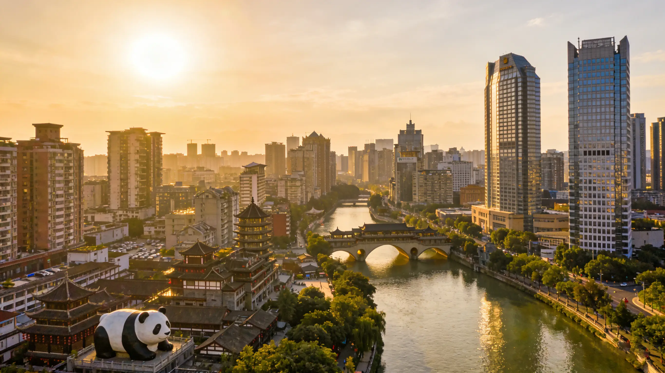 成都城市概览：历史与现代的交融