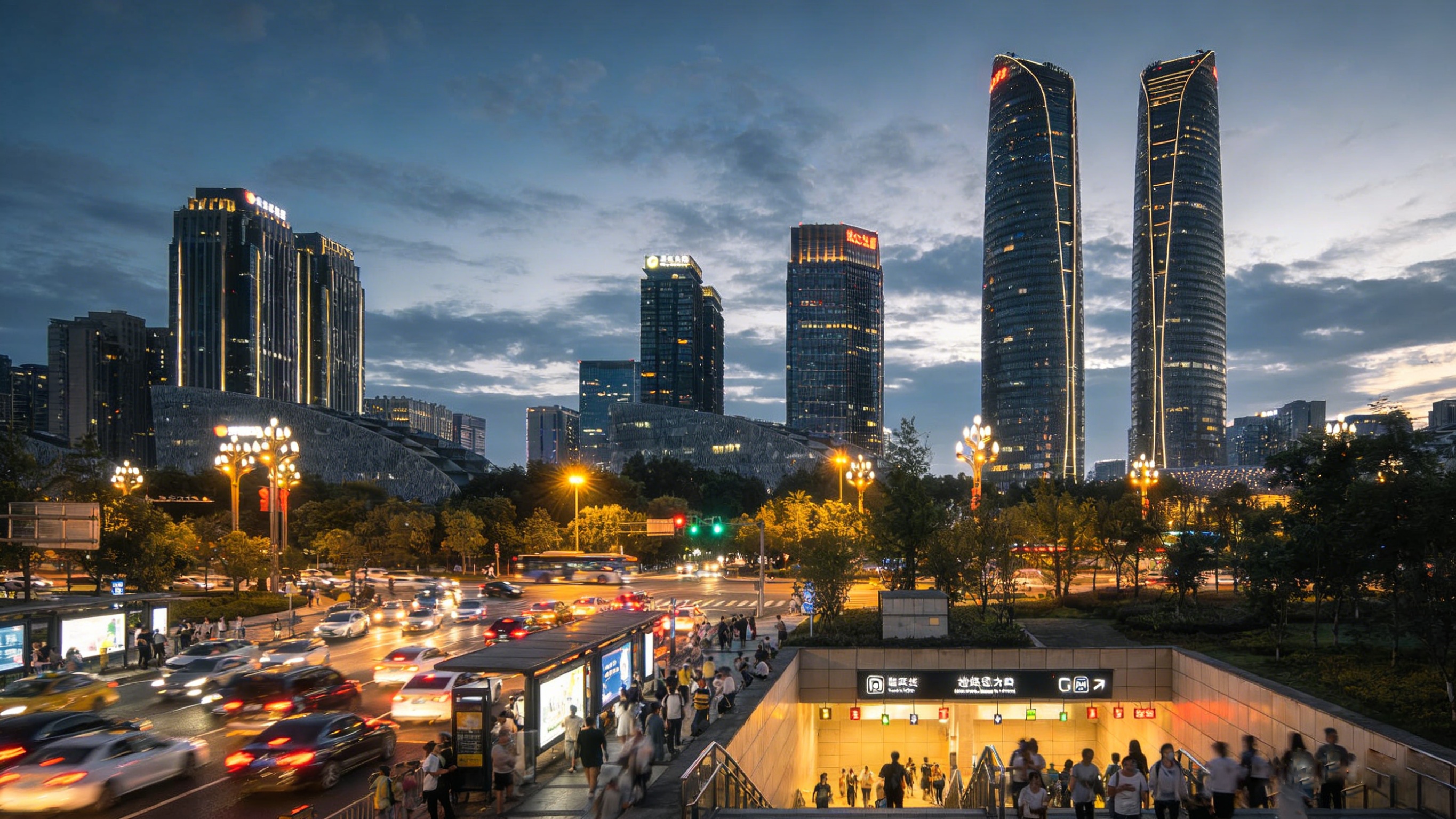 成都现代都市之旅